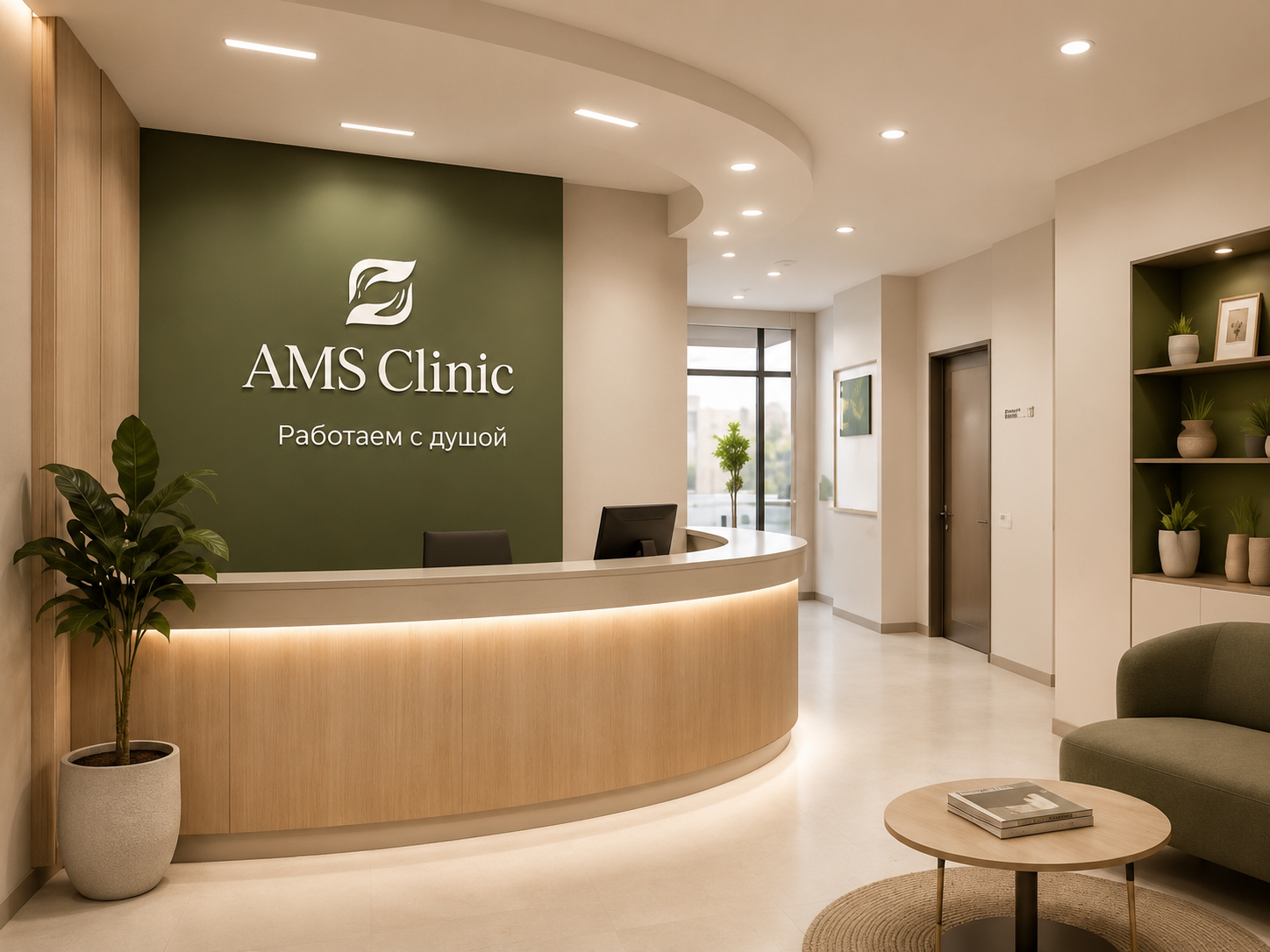Ресепшн AMS Clinic
